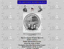 Tablet Screenshot of greenpointmonitormuseum.org